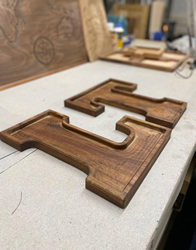 3D frézované písmená